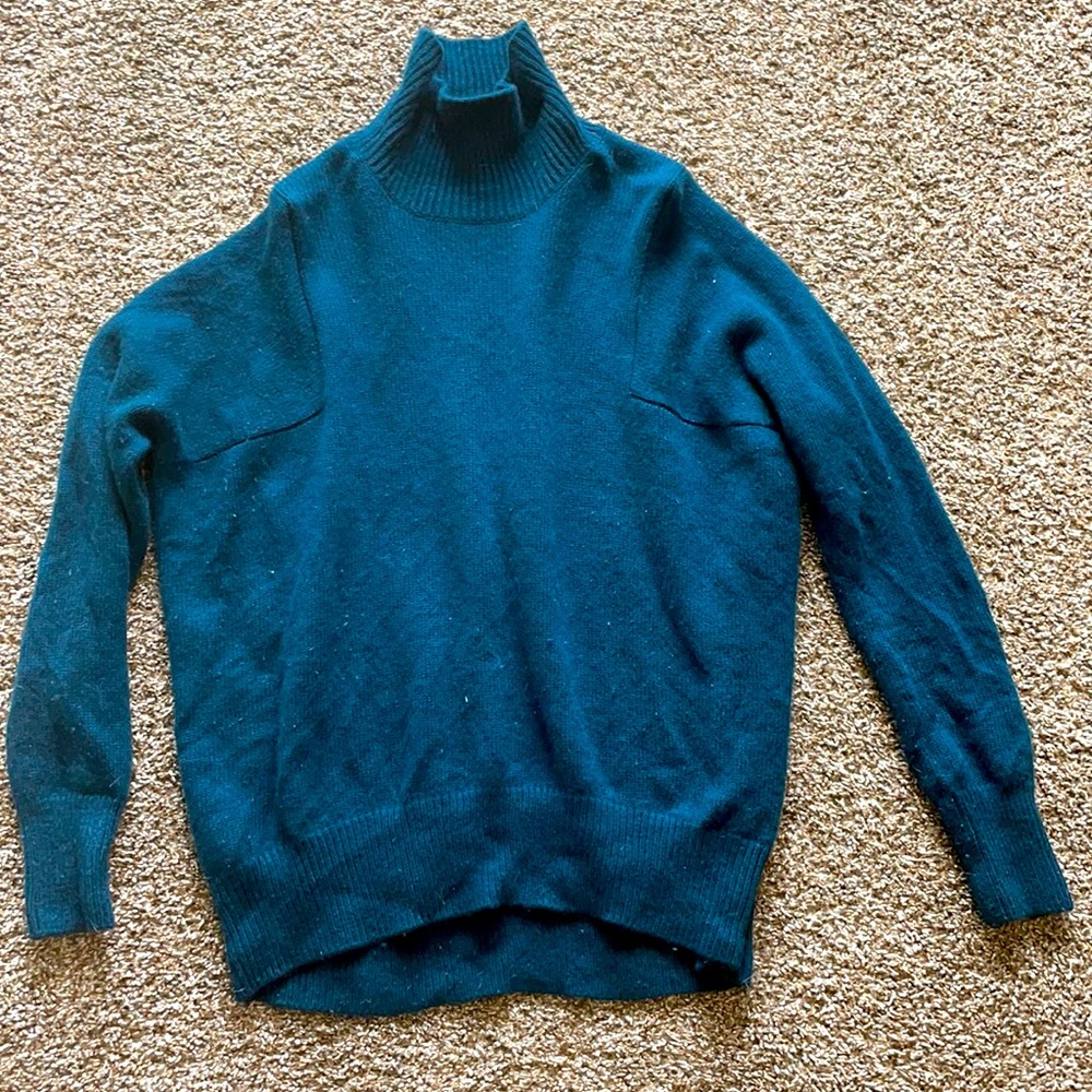 Athleta Cashmere Mock Neck Sweater